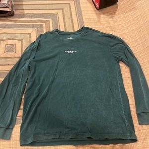 Young La cotton teal long sleeve large
